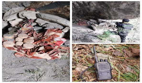 Hideout busted in J&K's Poonch