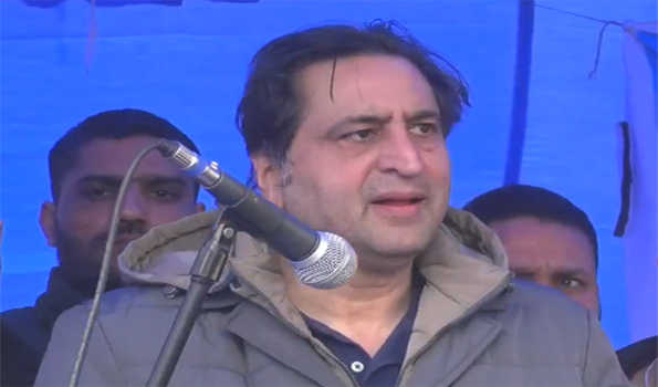 Sajad Lone pledges to voice people's aspirations in the Parliament if voted to power