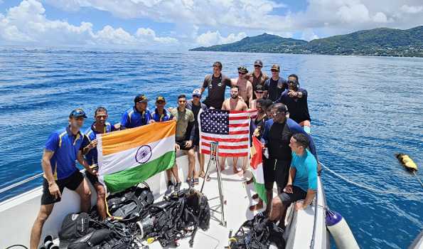 INS Tir participates in Exercise Cutlass Express in Seychelles