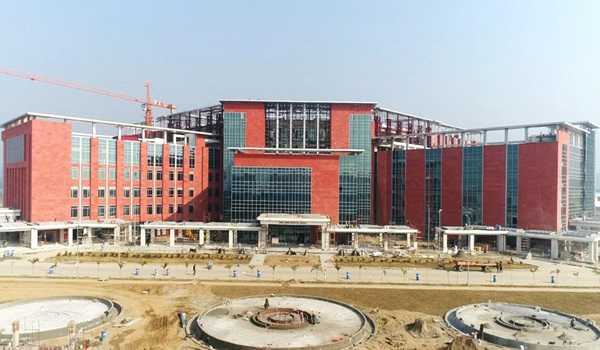 GRC wall cladding technology to protect Jammu AIIMS from extreme weather conditions