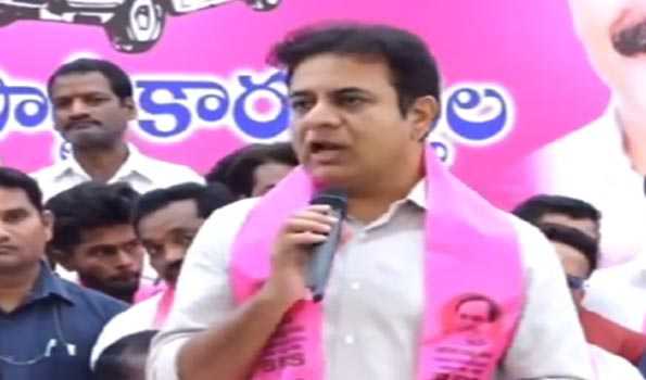 KTR ailing with high fever, skips Karimnagar public meeting