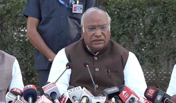 Cong committed to protect land, forest and water of tribals: Kharge