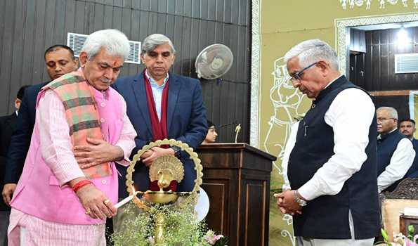 J&K committed to reform, revamp higher education with objective of giving students best curriculum: LG Sinha