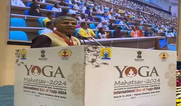 Yoga Mahotsav-2024 held to mark 100-day countdown to Int'nl Yoga Day