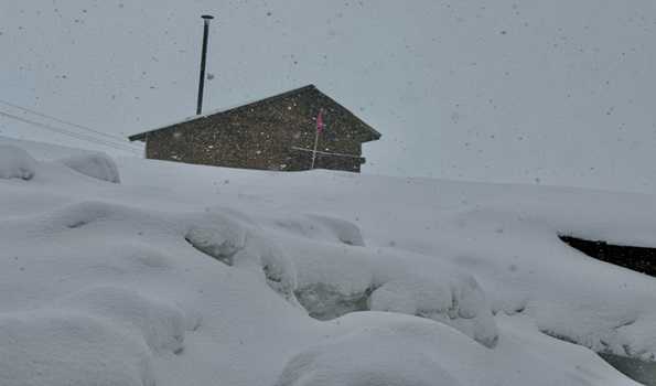 Rains lash plains in Kashmir, Gulmarg receives fresh snowfall