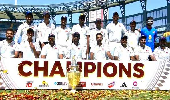 Mumbai claim 42nd Ranji title after 8 seasons