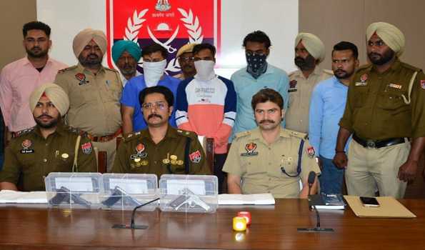Punjab police arrest 3 operatives of foreign-based absconding gangster