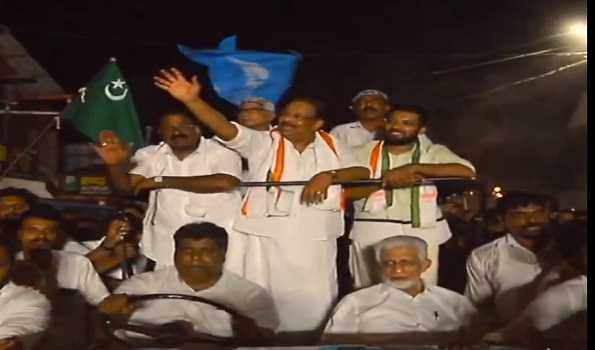Cong-led UDF holds mass night march against CAA