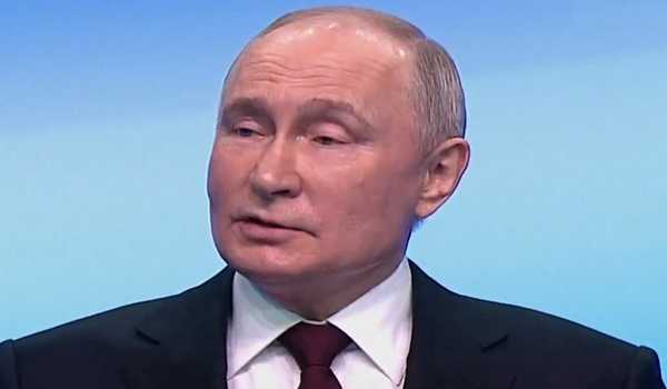 Putin set to win after 95.04 pct of ballots counted
