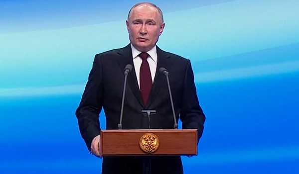 Putin thanks Russians for participating in voting in presidential election