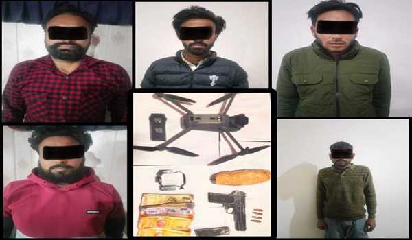 BSF apprehends 5 smugglers, busting drug smuggling gang