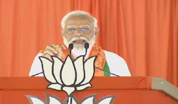 PM urges Telangana voters to choose BJP for development, criticises Cong & BRS