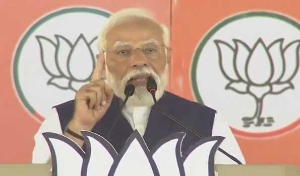 DMK, Cong two sides of same coin, BJP will win over 400 seats : PM