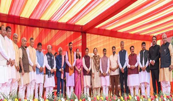 Haryana: One Cabinet Minister, 7 Ministers of State take oath