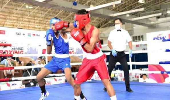 Boxers from Haryana & Punjab off to flying starts at Jr National Championship