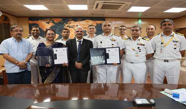 Indian Navy signs MoU with IIT Kharagpur on joint research and technology development