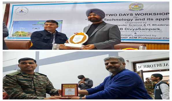 Jammu's Bhaderwah Campus holds a workshop on 'Drone Technology'