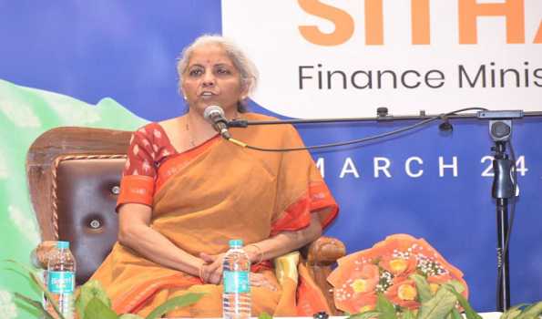 Every penny due to K'taka has been given: Sitharaman