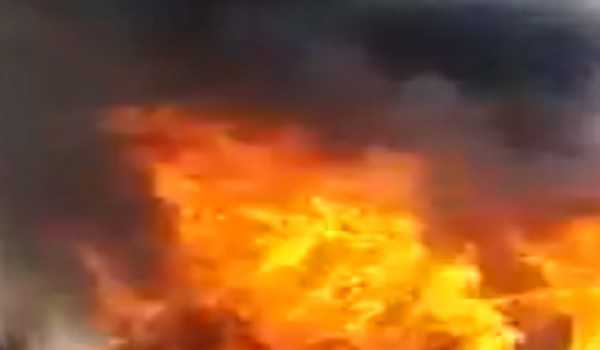 Fire breaks out at critical infrastructure facility in Ukraine