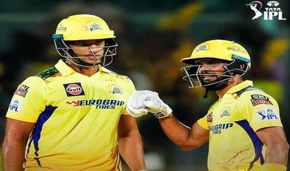 Brisk start by top orders, Shivam Dube's half century takes CSK to 206/6 against GT