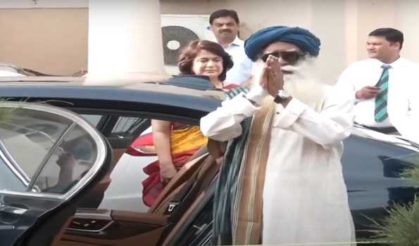 Sadhguru discharged from hospital in Delhi after emergency brain surgery