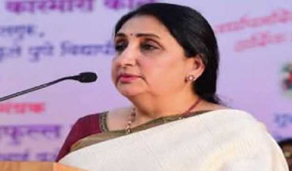 Sunetra Pawar distributes appointment letters to NCP office-bearers