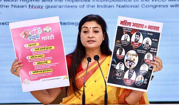 BJP govt failed to control crime against women: Congress