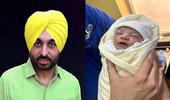 Punjab BJP chief congratulates Mann on birth of daughter