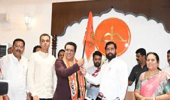 Bollywood actor Govinda joins Shinde's Sena