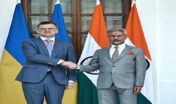 EAM Jaishankar & his Ukrainian counterpart Dmytro discusses Russia-Ukraine conflict