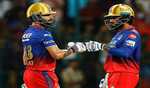 Virat's unbeaten fifty helps RCB to post competitive 182/6
