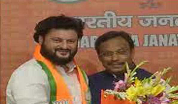BJD MP Anubhav Mohanty joins BJP