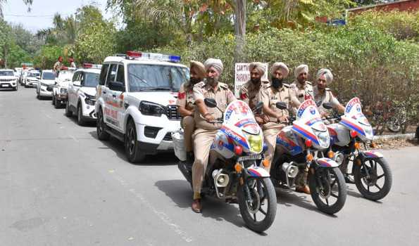 LS Election: Punjab police, CAPF carry out flag marches across state