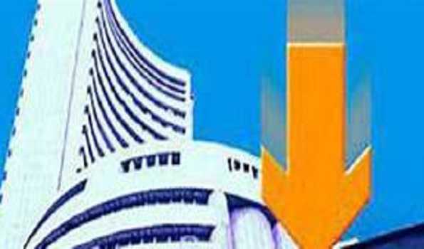 Sensex falls over 100 points