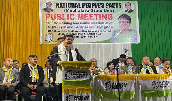 NPP never compromised on issues with NDA: Meghalaya CM