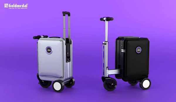 Revolutionising travel: Goldmedal unveils country’s first smart riding suitcase