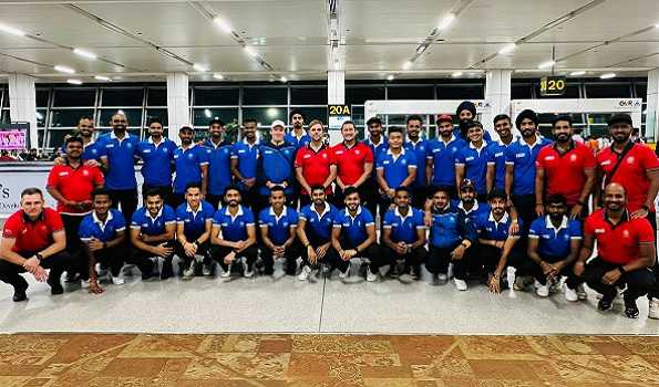 Indian Men's Hockey Team leaves for Australia for five-match Test series