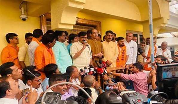 Jalgaon BJP MP joins Shiv Sena (UBT) in Mumbai