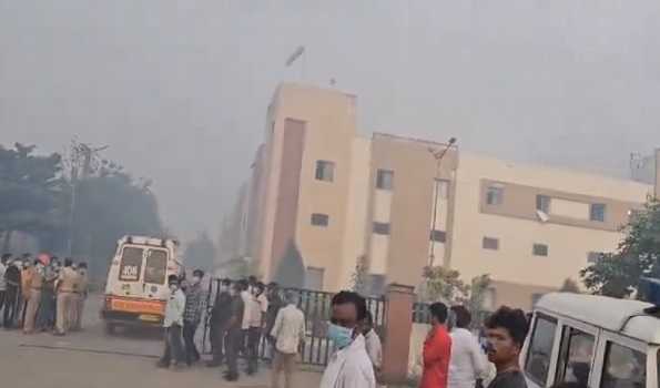 Telangana: five killed in massive fire in factory in Sangareddy