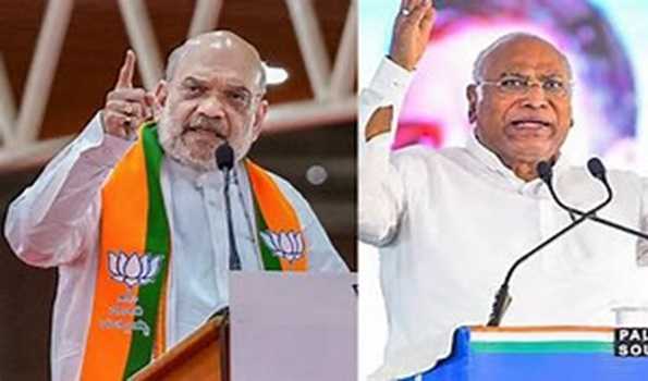 Amit Shah slams Mallikarjun Kharge over Article 370 remarks