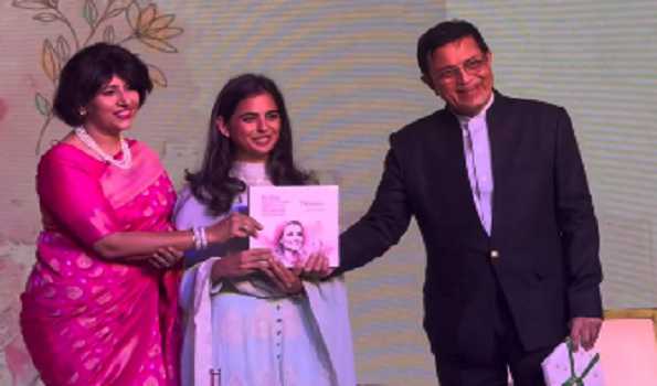 Isha Ambani launches book to create awareness about 'breast cancer'