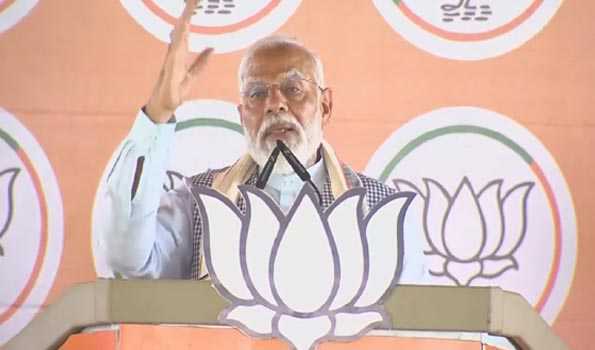 Congress did not enforce constitution of Ambedkar in Jammu and Kashmir: PM