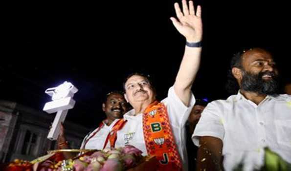 Nadda holds roadshow in support of AMMK candidate in TN