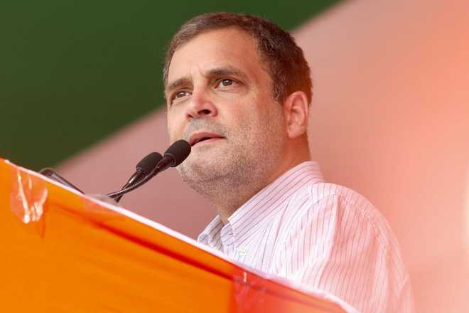 Rahul to hold two rallies in MP today