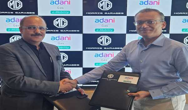 Adani firm, MG Motor sign pact for charging infra