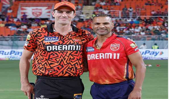 IPL: Punjab Kings bowl first against Sunrisers Hyderabad