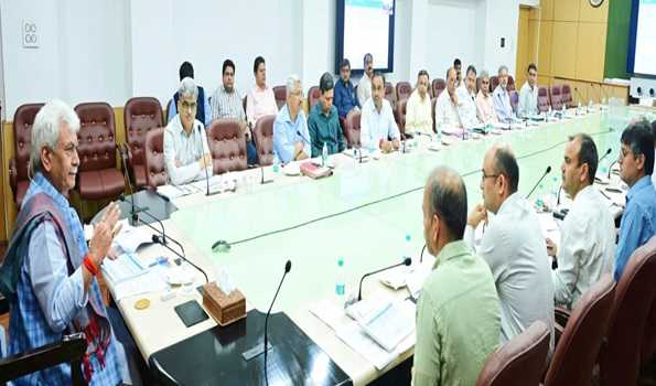 Adhere to timelines for completion of projects: Sinha to executive agencies