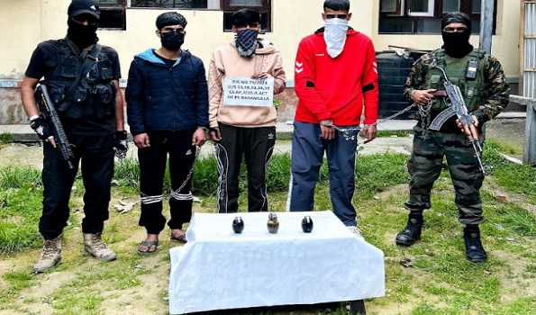 Security forces bust LeT terror module in J&K’s Baramulla, 3 arrested