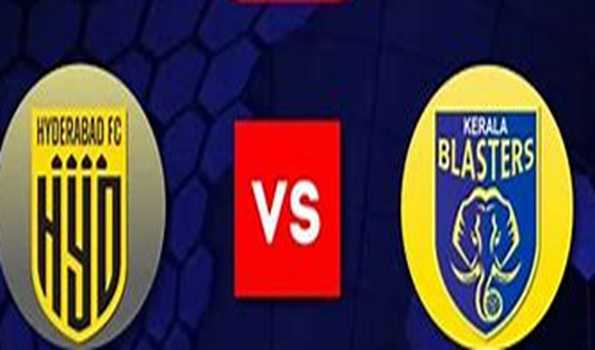 Hyderabad FC take on Kerala Blasters FC in ISL