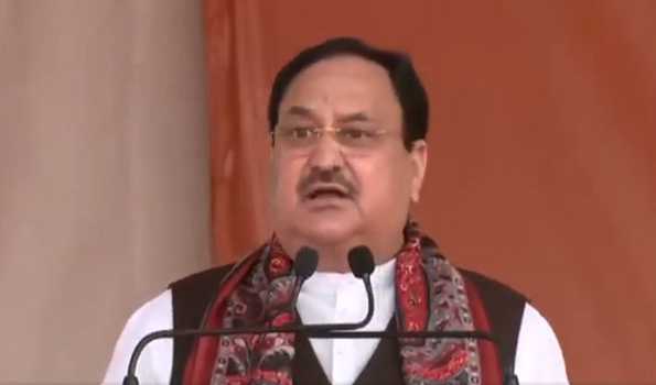 UP: LS polls will give new energy to resolve of 'Viksit Bharat': Nadda